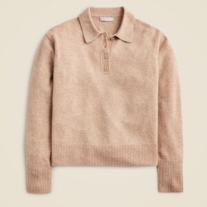 J. Crew Supersoft Yarn Sweater in Light Brown
